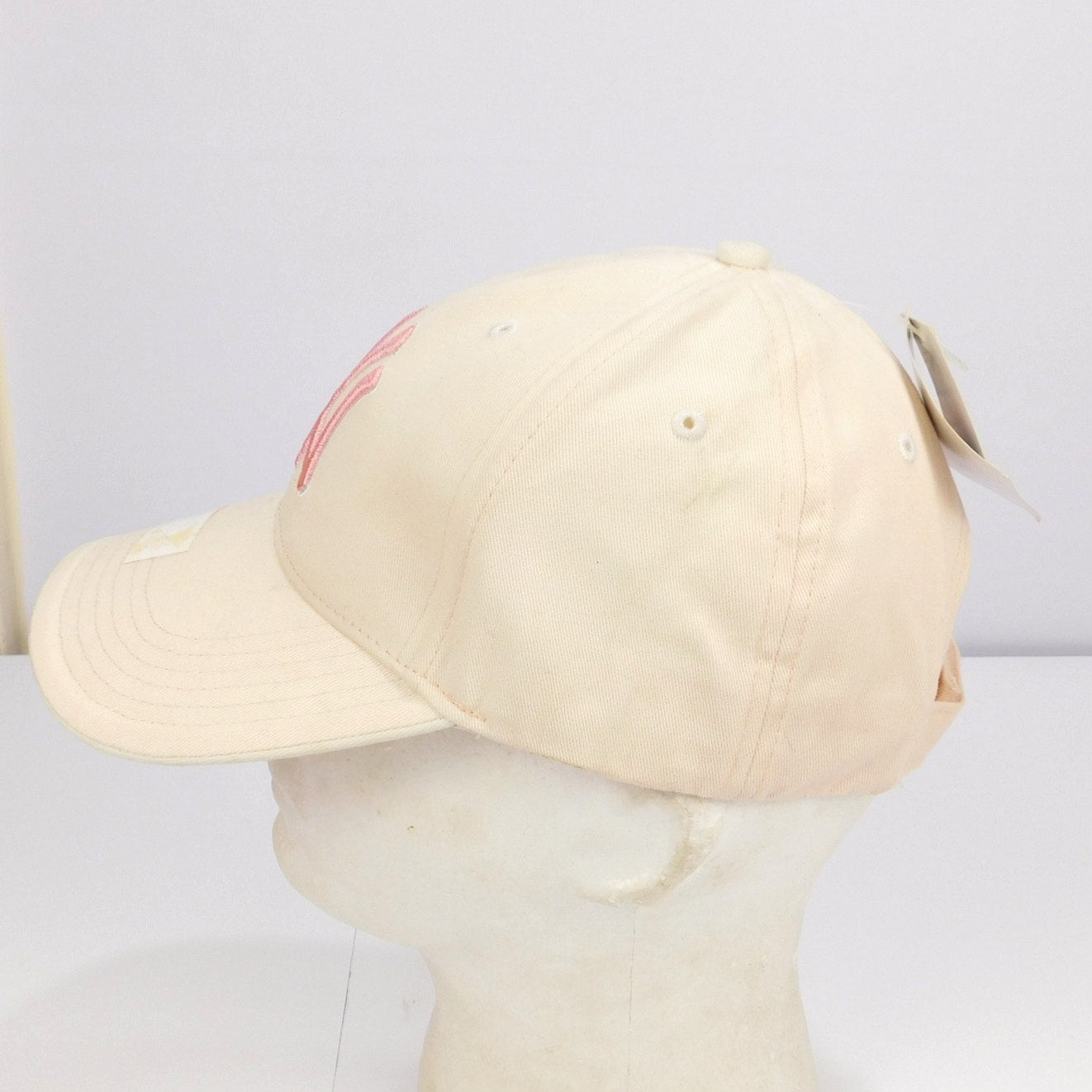 Vintage New York Yankees Pink Adjustable Hat - Tagged Youth, Fits Adult Heads