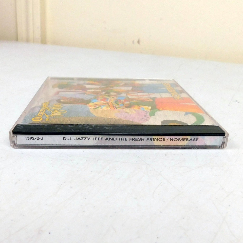 Jazzy Jeff & The Fresh Prince Homebase CD 1991 Tested Jive Records 1392-2-J