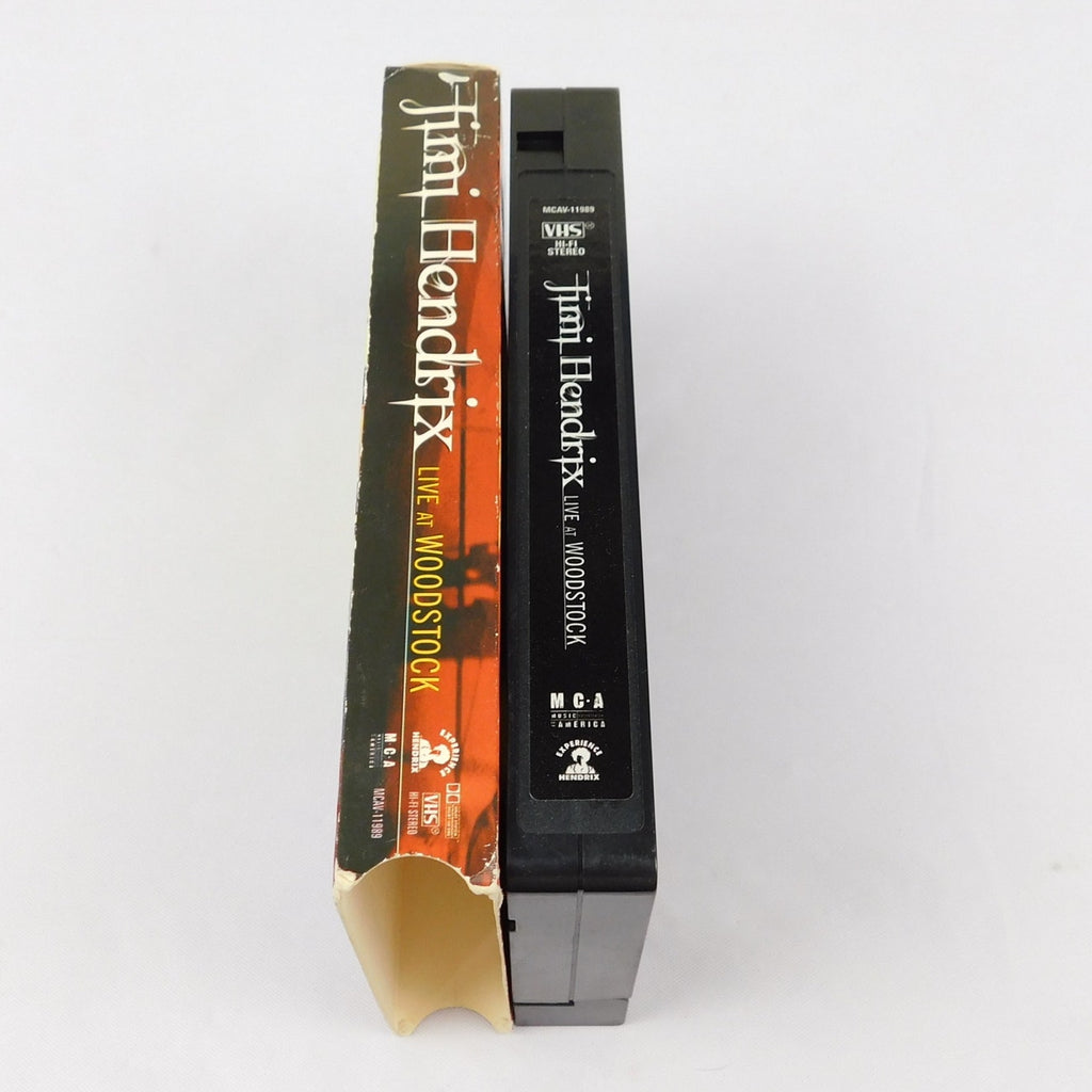 Jimi Hendrix Live At Woodstock VHS Tested 1999 MCA Universal