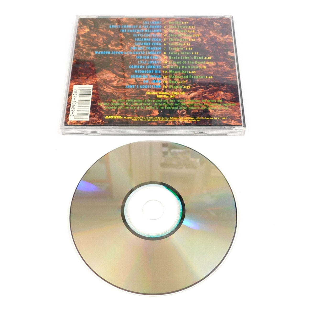 The Grateful Dead Deadicated CD 1991 Tested Arista Records ARCD-8669 Compilation