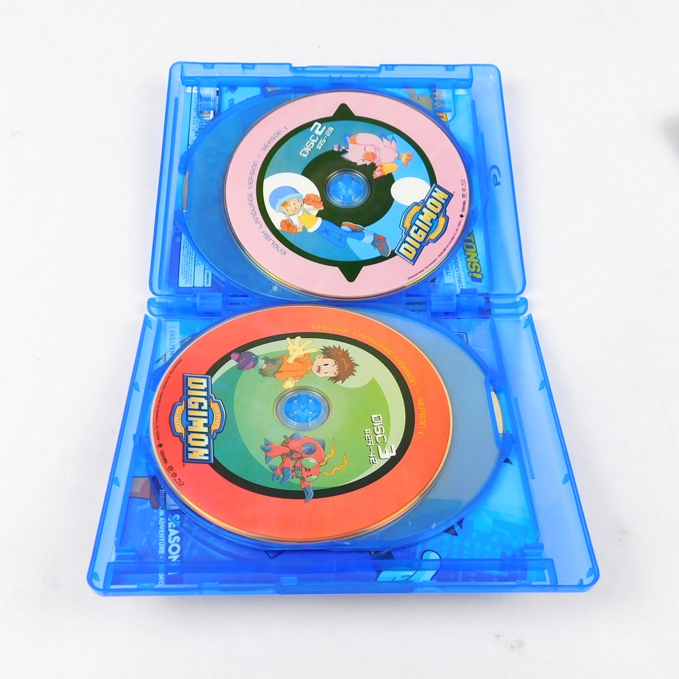 Digimon Digital Monsters Season 1 Blu Ray English Language 54 Episodes Tested