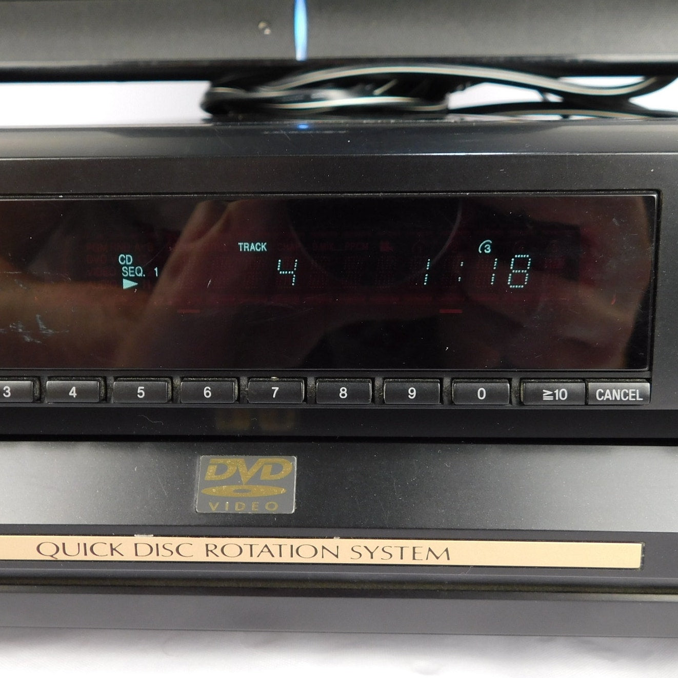 Panasonic DVD-CV51 5 Disc DVD CD Changer w/ Remote Dolby Digital DTS Tested 2001