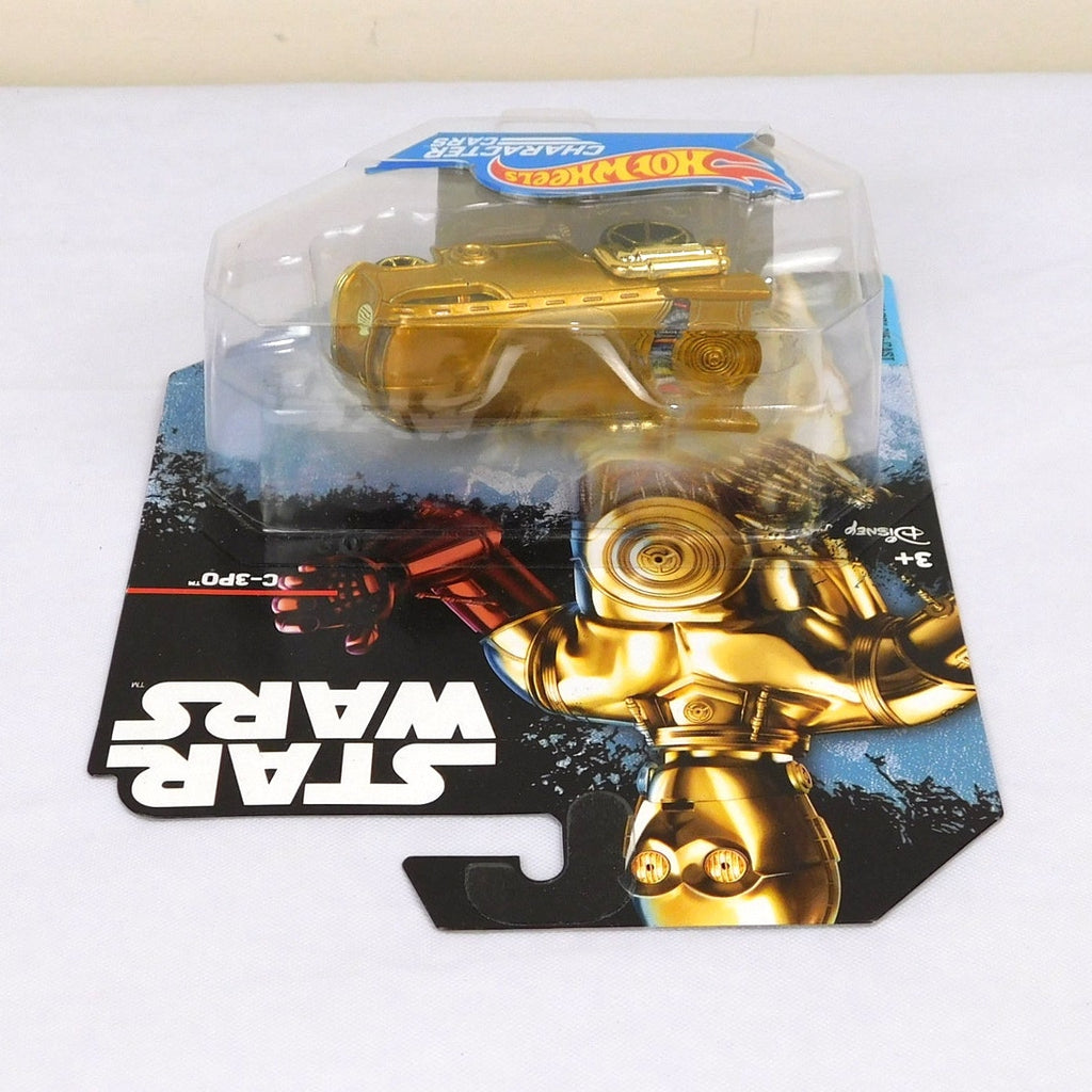 Star Wars C-3PO Hot Wheels Character Cars Diecast 2014 New Sealed 1/64