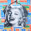 Hollywood Legends Marilyn Monroe Cropped T Shirt - Size M