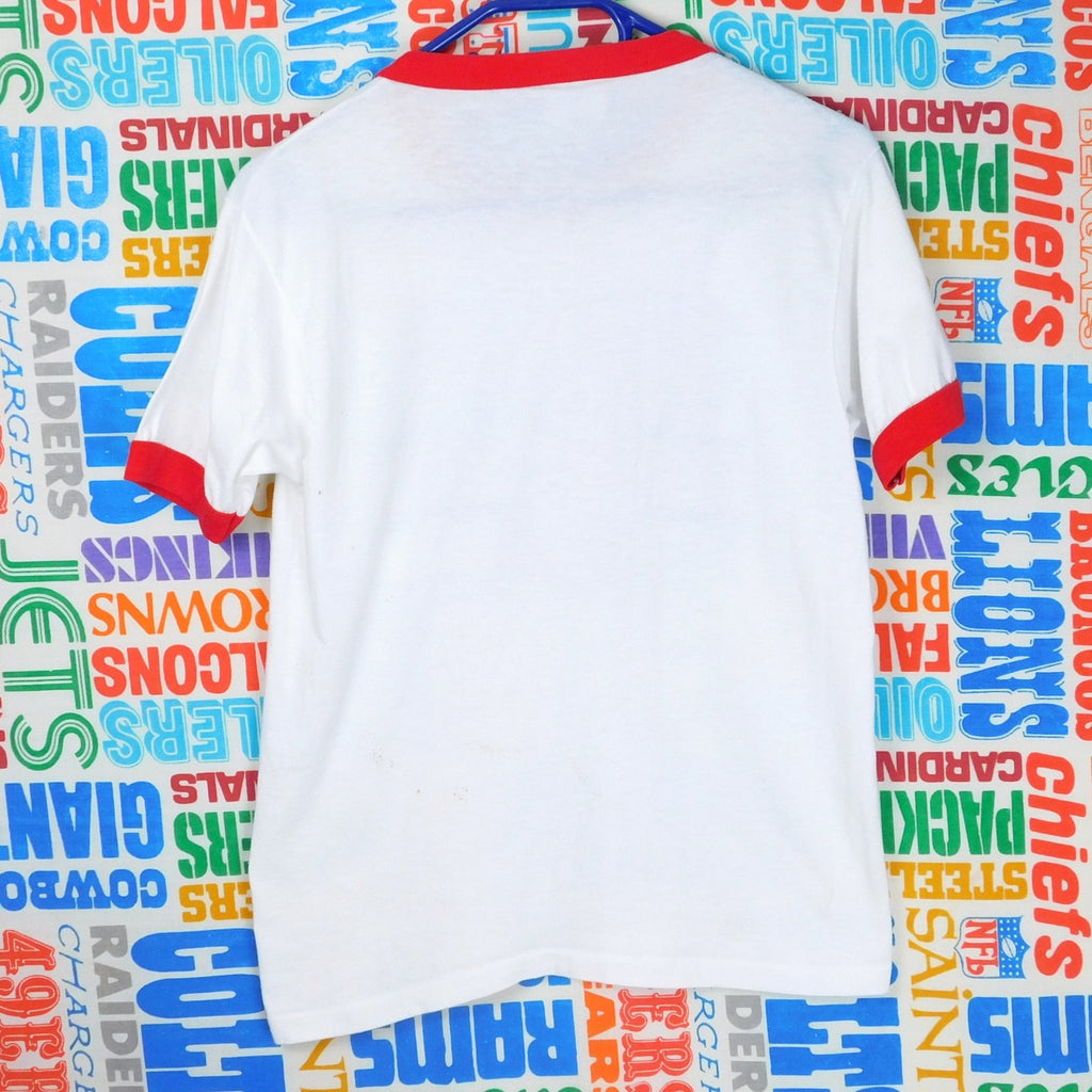 Boston Red Sox 1986 American League Champs Ringer Tee - Size L