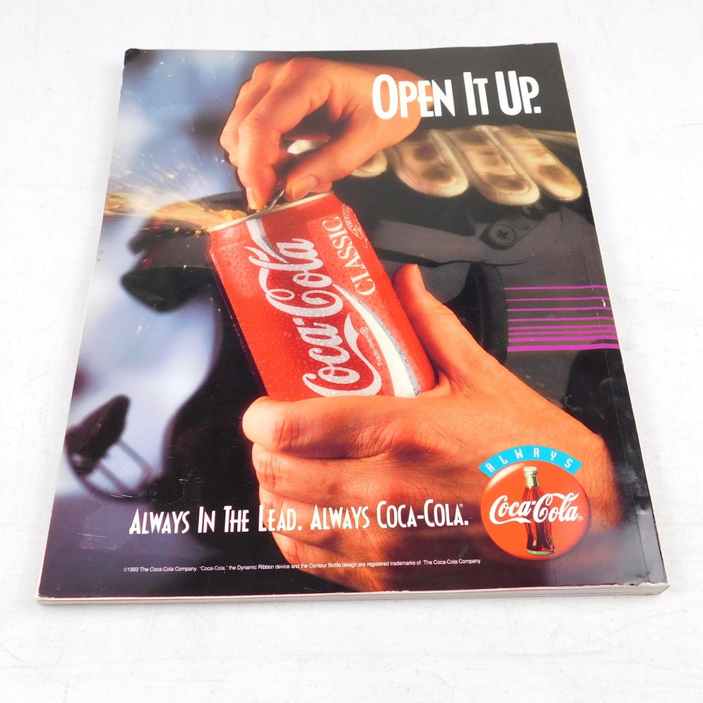 Vintage NASCAR Program 1994 Coca Cola 600 Charlotte Motor Speedway Collector's Magazine