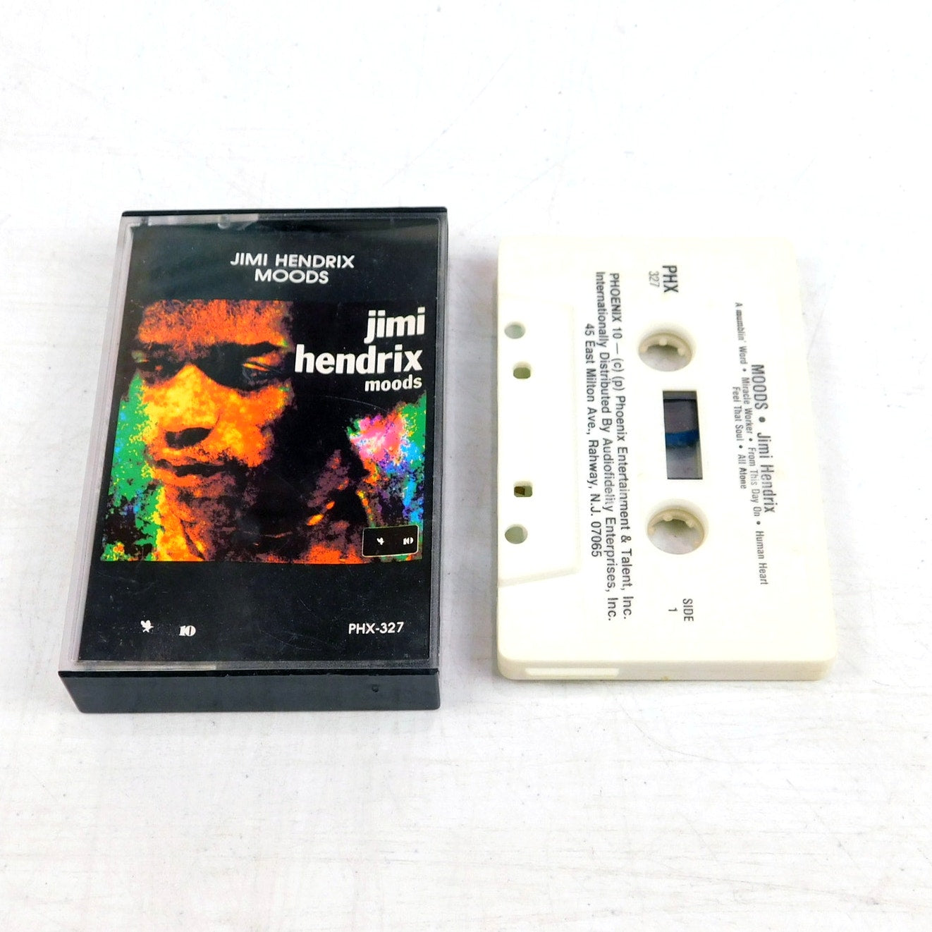 Jimi Hendrix Moods Cassette 1981 Tested Working PHX-327