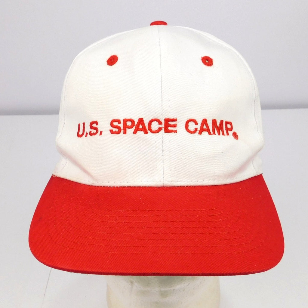 Vintage US Space Camp Snapback Hat Cap Huntsville Alabama Adjustable 90s