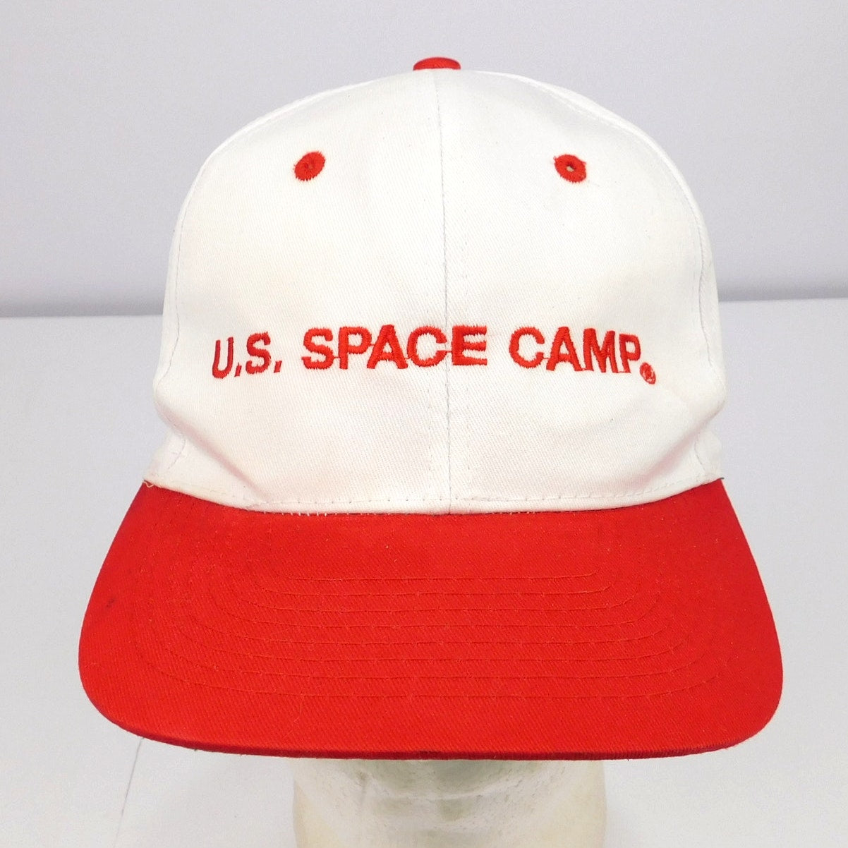 Vintage US Space Camp Snapback Hat Cap Huntsville Alabama Adjustable 90s