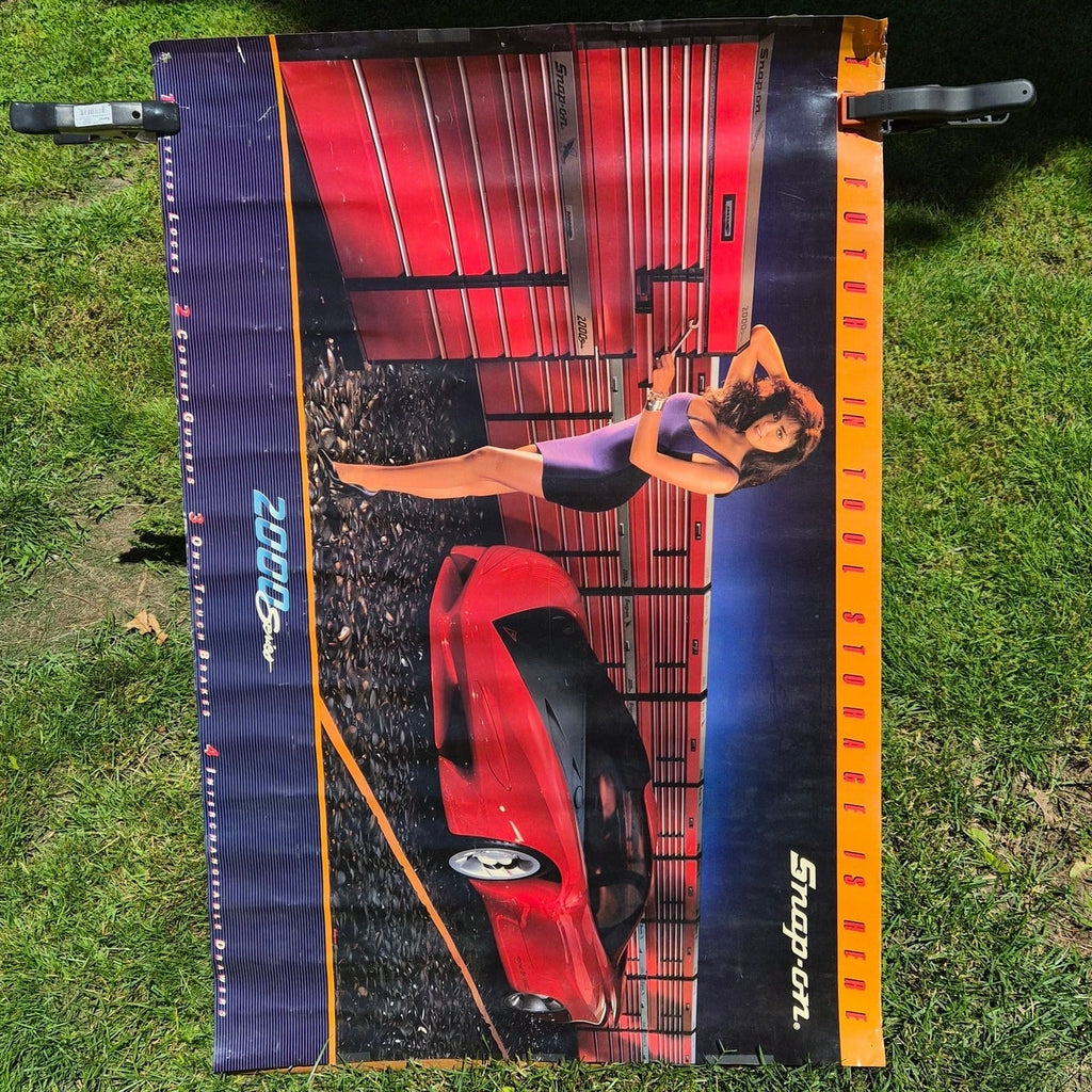 Vintage Snap-On Tools Series 2000 Toolbox Pontiac Banshee Poster 26x39