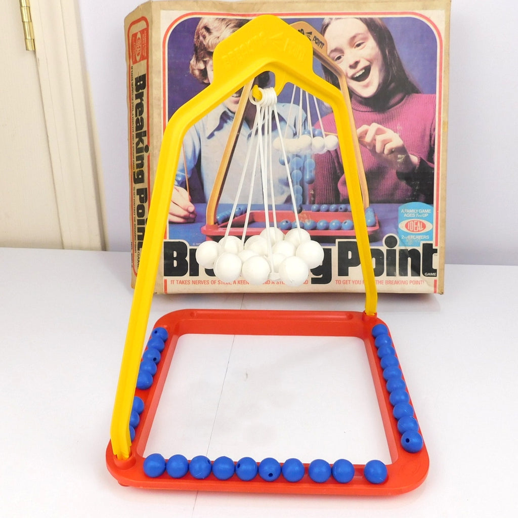 Vintage Breaking Point Game Ideal Toys 1976 Boxed Near Complete Missing 2 Pieces