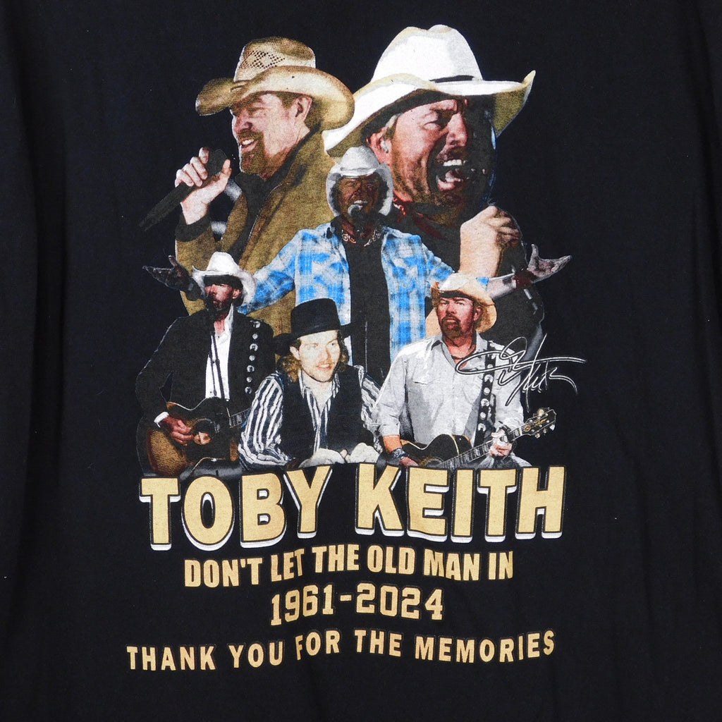 Toby Keith Memorial T Shirt - Size XL