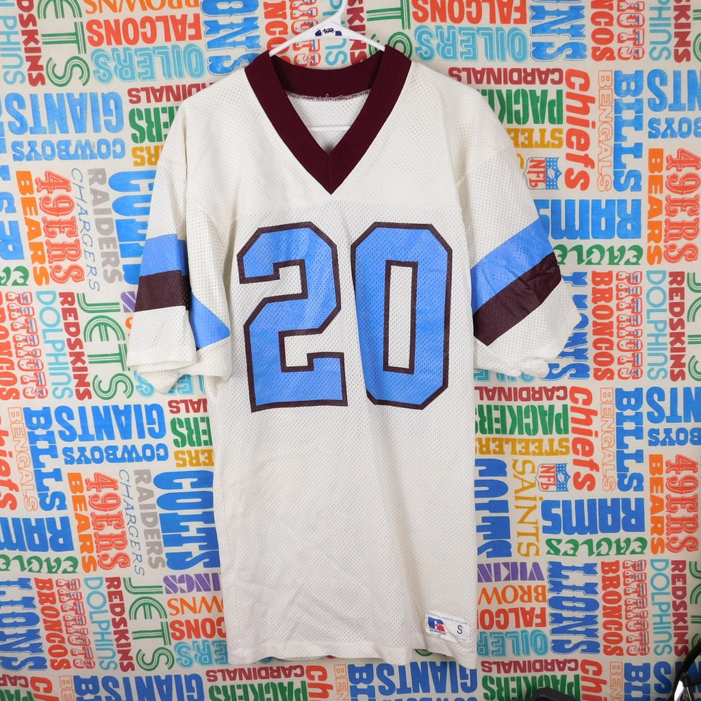 90s Russell Athletic Blank Football Jersey - Size S