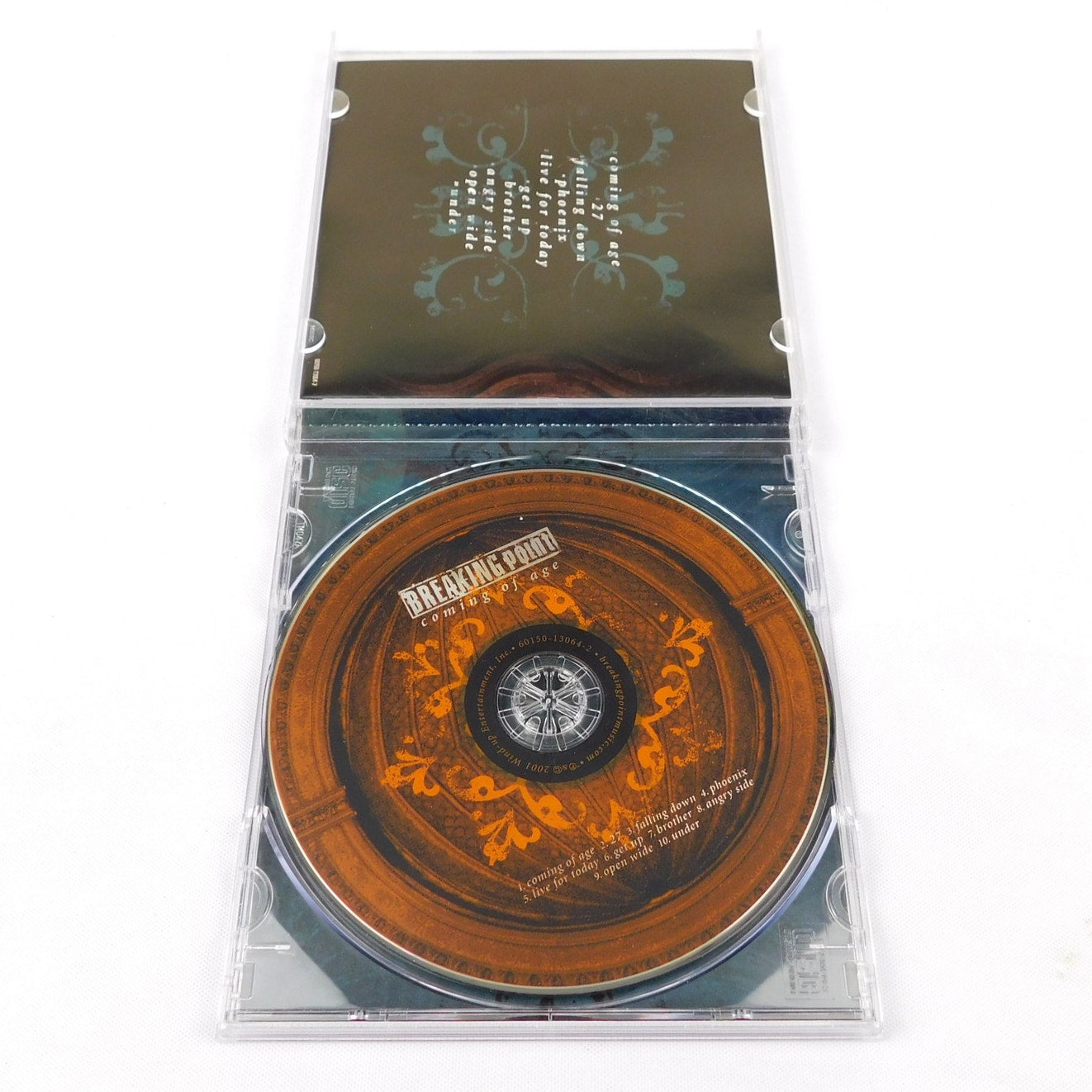 Breaking Point Coming Of Age CD 2001 Tested Wind Up Entertainment 60150-13064-2