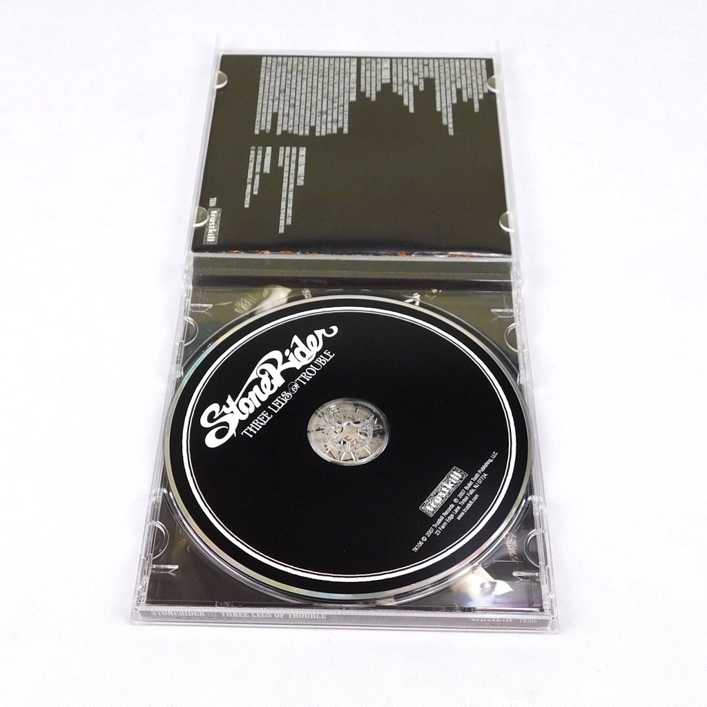 StoneRider Three Legs Of Trouble CD Tested 2007 Trustkill Records TK106