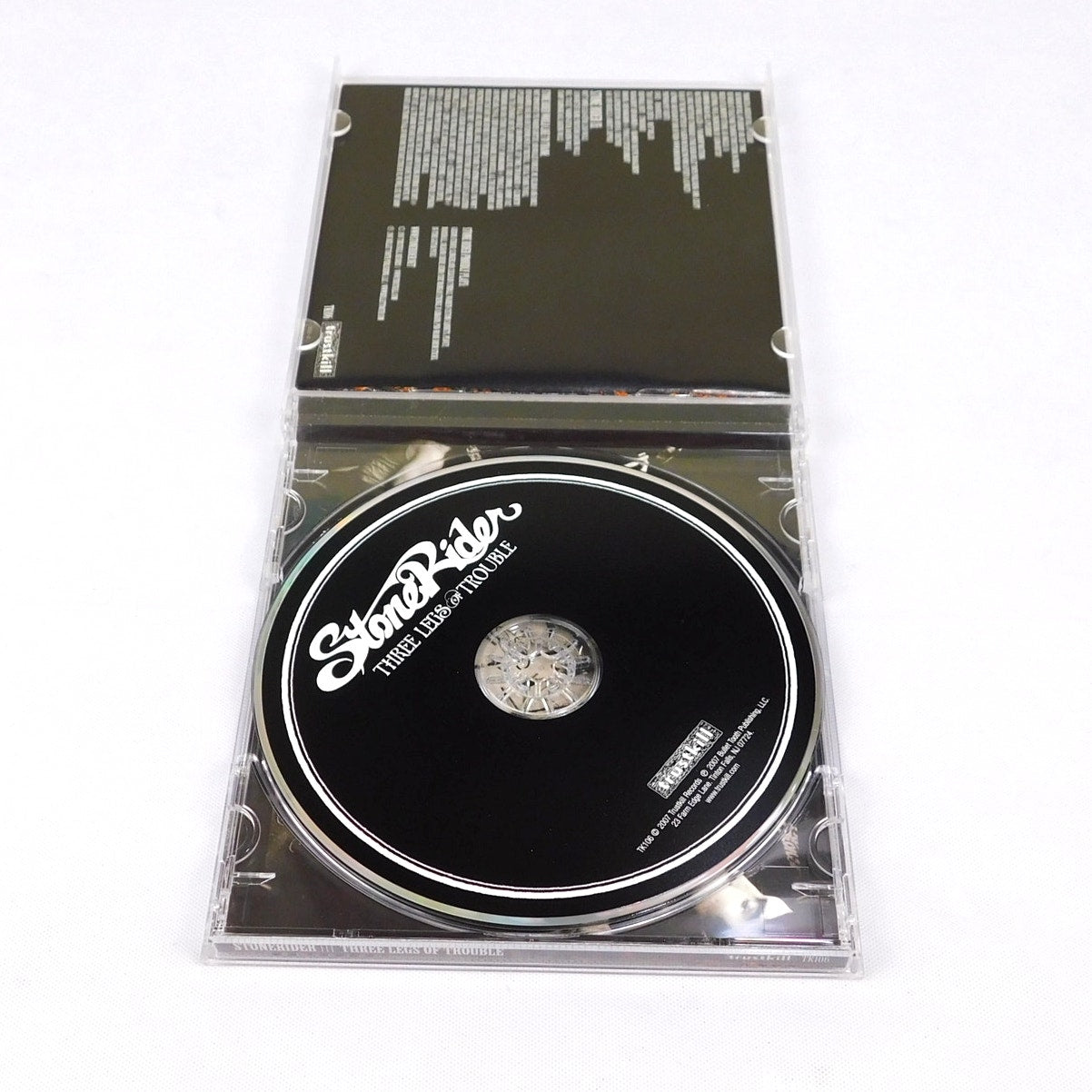 StoneRider Three Legs Of Trouble CD Tested 2007 Trustkill Records TK106