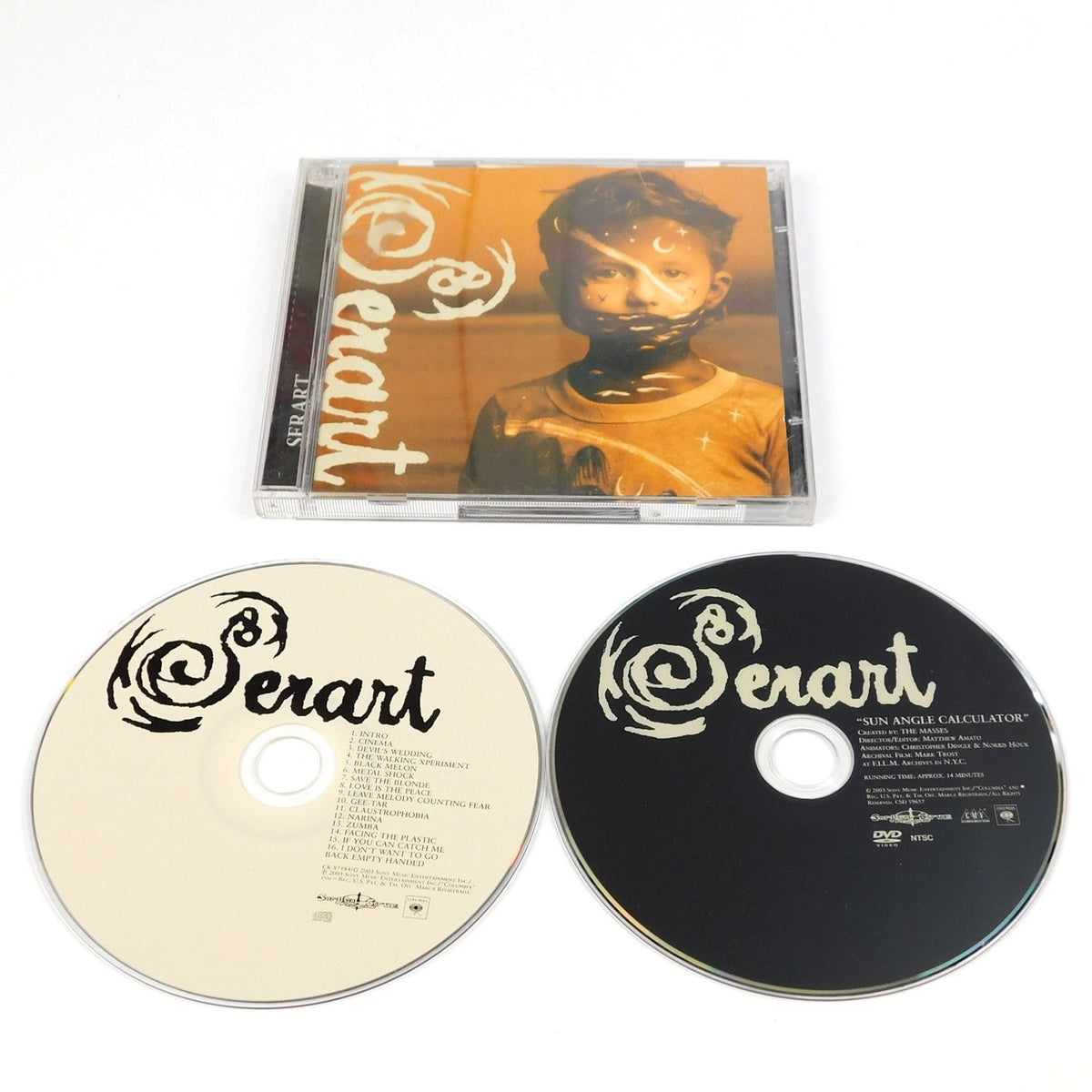 Serart Self Titled CD 2003 Tested Serjical Strike Columbia CK 87184 SOAD