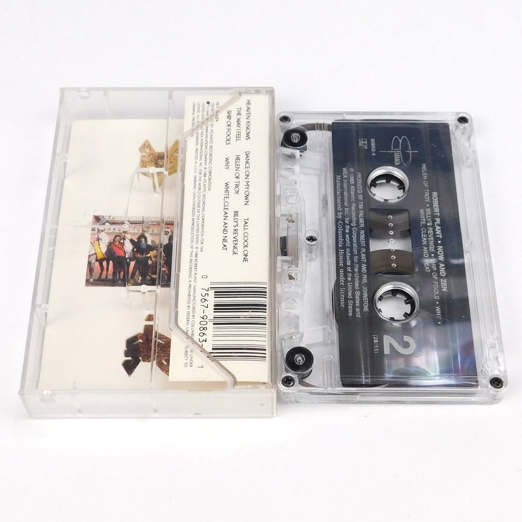 Robert Plant Now And Zen Cassette Tested 1988 Es Paranza A4 90863