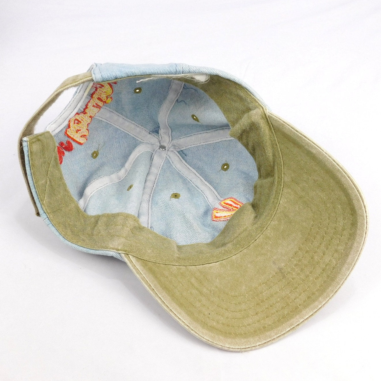 90s Kahlua No Beer Denim Strapback Hat - Adjustable