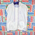 Vintage Reebok Pump Sleeveless Windbreaker Jacket Size L Full Zip Hooded 90s