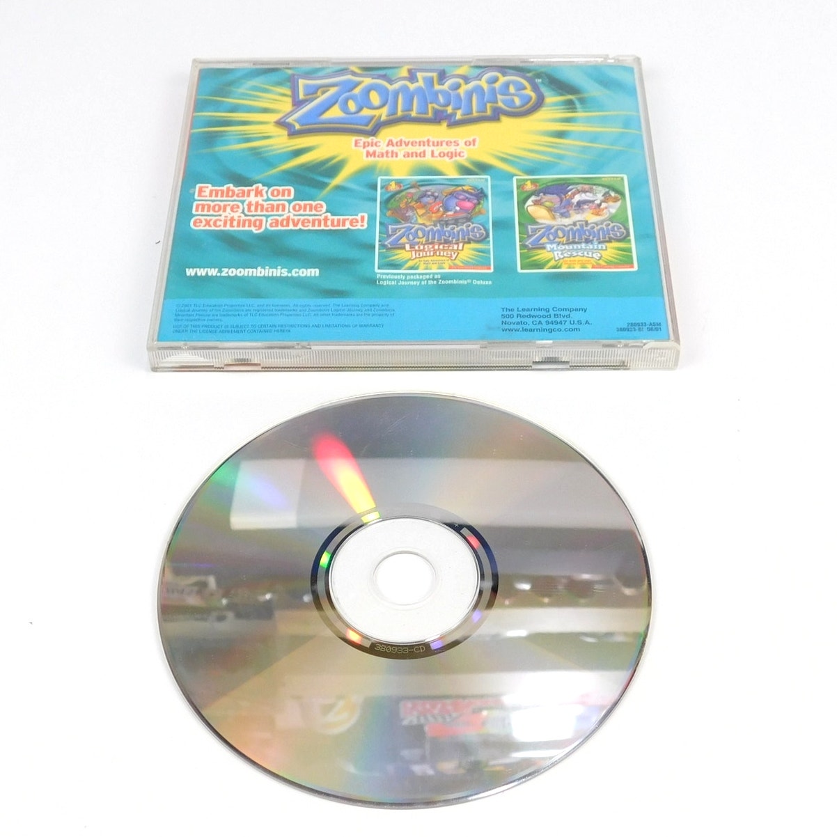 Zoombinis Logical Journey PC CD ROM Game Tested 2001 Windows Mac Math Logic