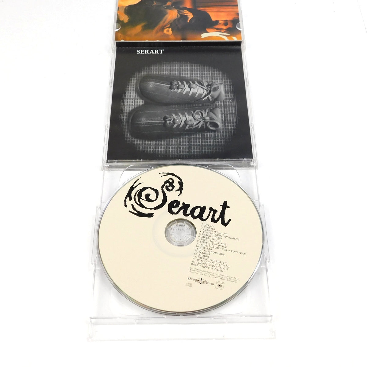 Serart Self Titled CD 2003 Tested Serjical Strike Columbia CK 87184 SOAD