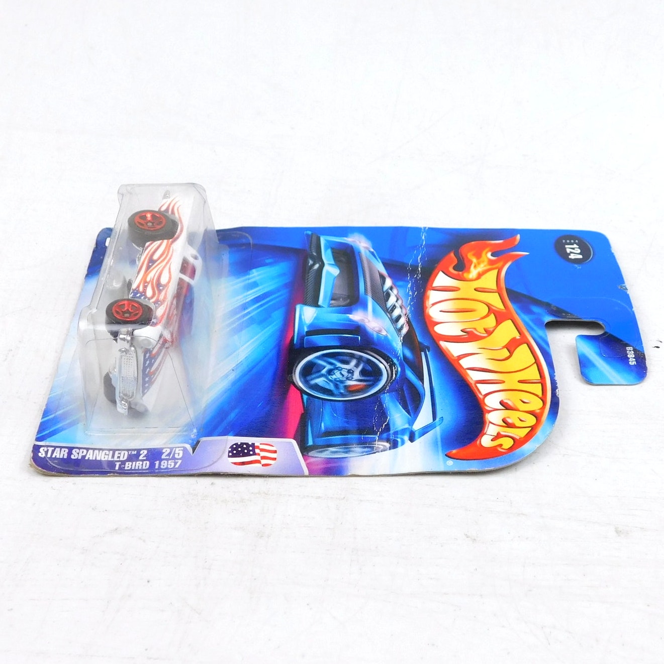 Hot Wheels Star Spangled 2 T-Bird 1957 2/5 New Sealed 2004 124