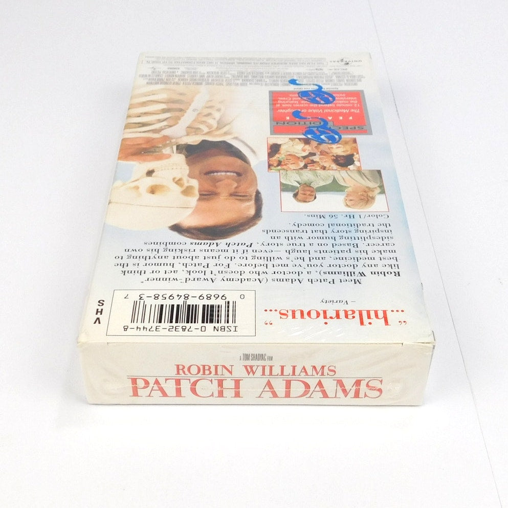 Patch Adams VHS 1999 Special Edition Robin Williams Factory Sealed Bonus Footage