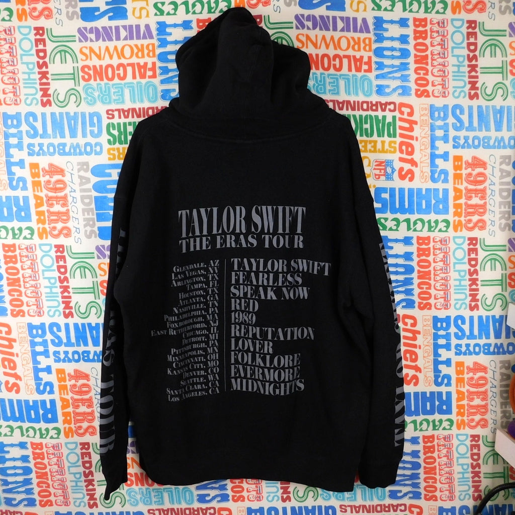 Taylor Swift Eras Tour Pullover Hoodie - Size XL (cut collar)