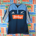 Vintage 2005 Adidas All Blacks New Zealand Rugby Jersey Steinlager Size M