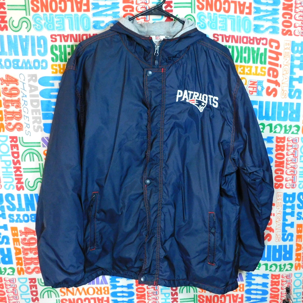 NFL New England Patriots Lined Full Zip Windbreaker - Size M