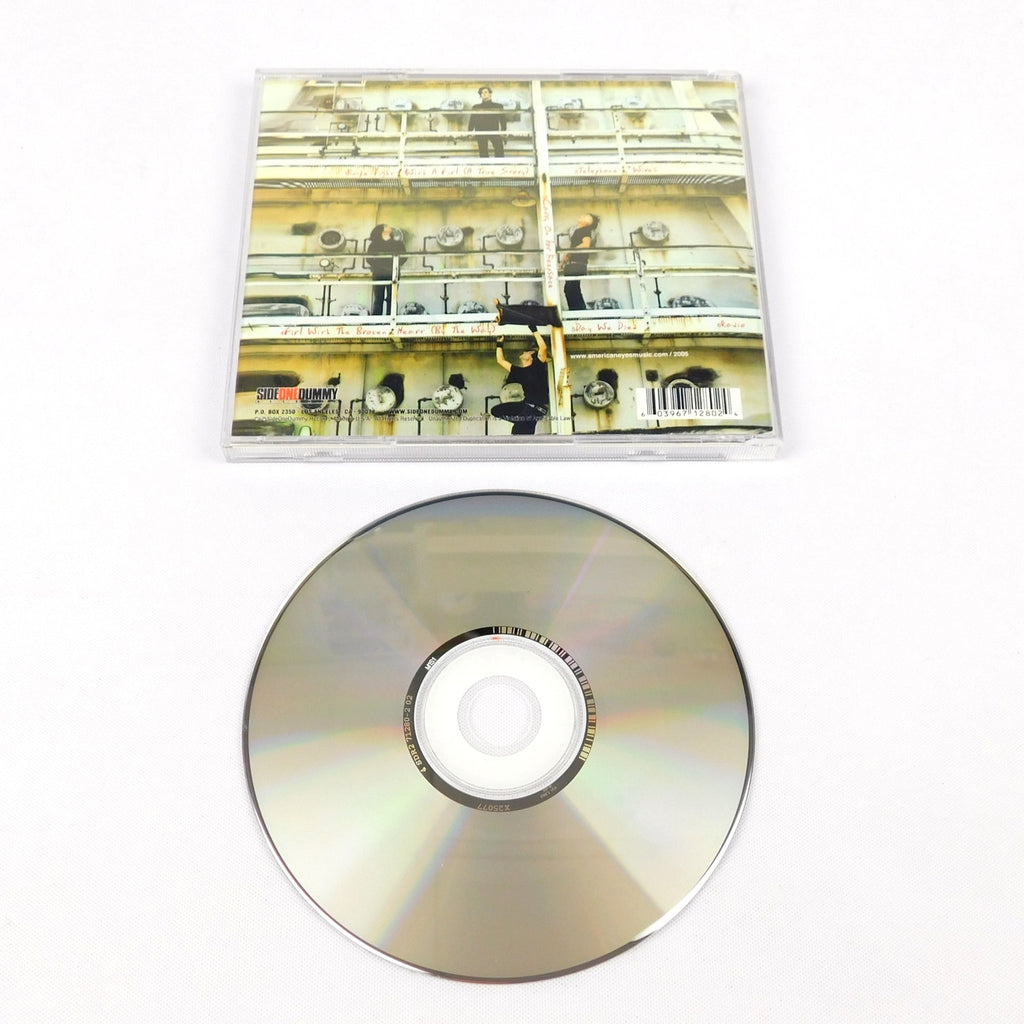 American Eyes Never Trust Anything That Bleeds EP CD Tested 2005 Side One Dummy