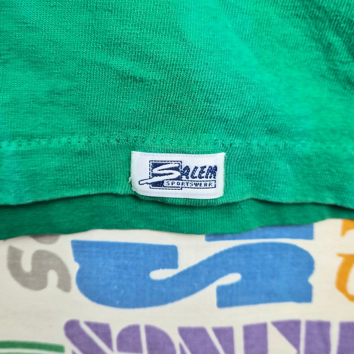 90s Boston Celtics Salem Sportswear Double Layer T Shirt - Size XL