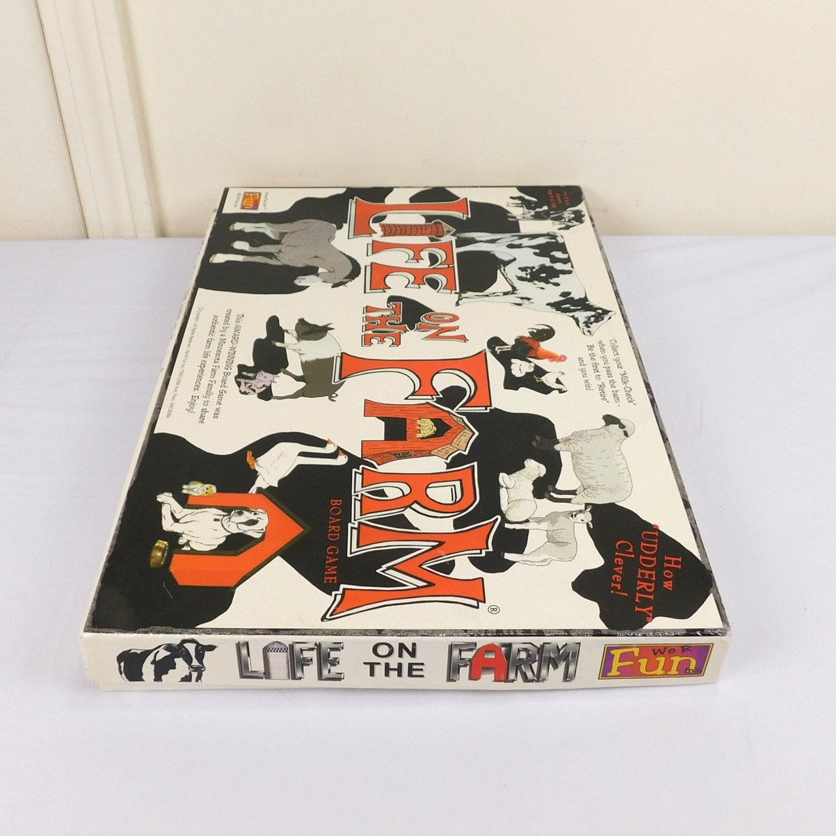 Vintage Life On The Farm Board Game 2003 Complete In Box We R Fun Games