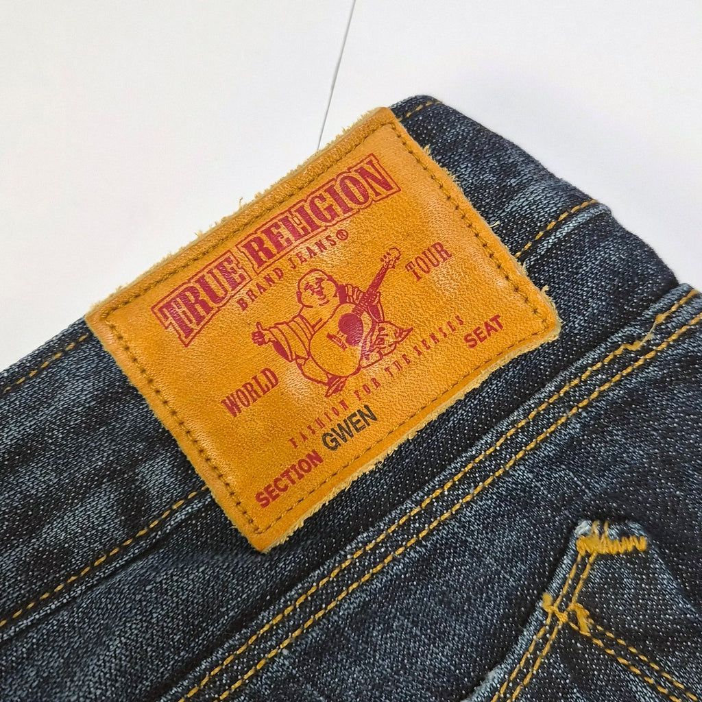 True Religion Gwen Distressed Skinny Jeans - Women's Size 29, NWT