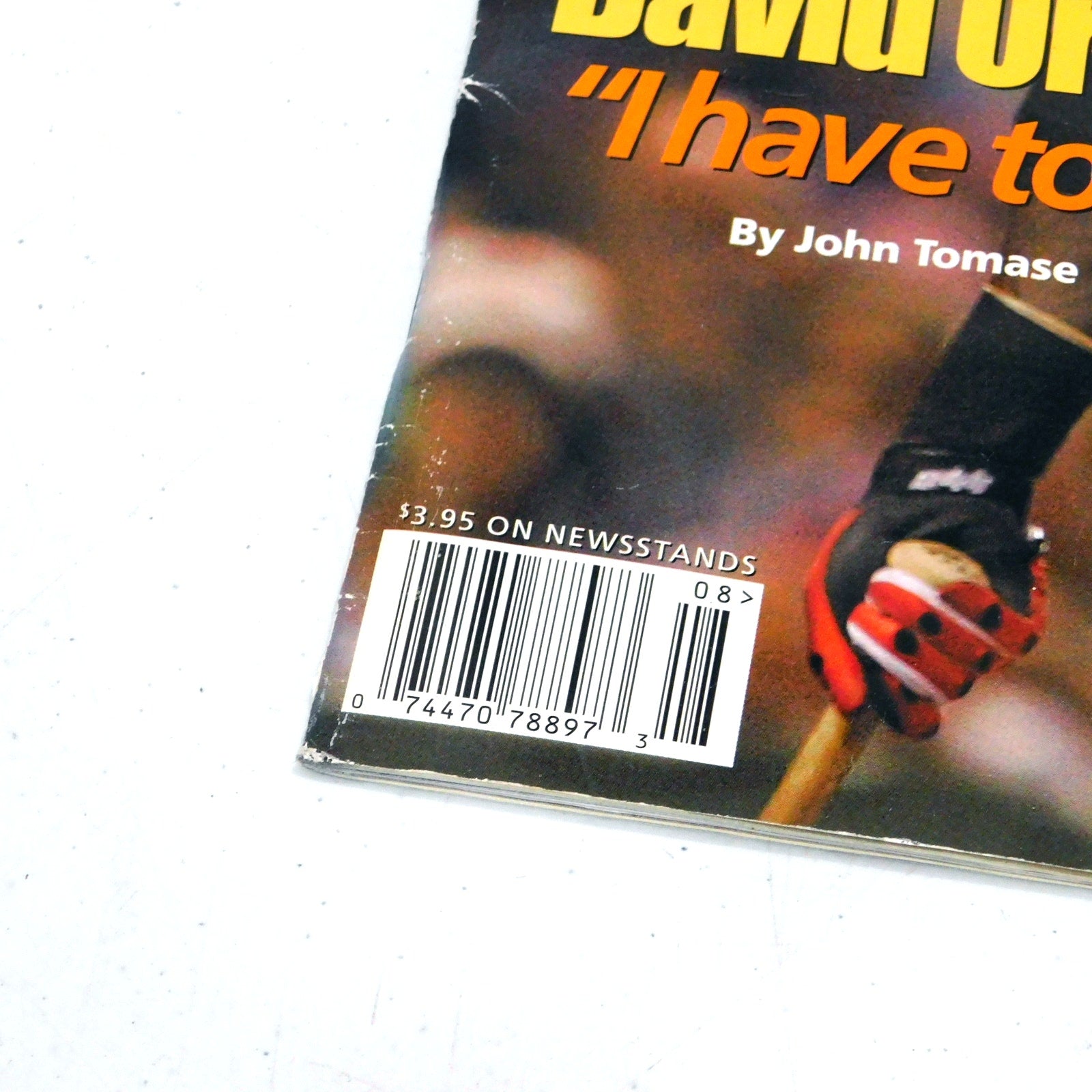 Boston Red Sox Baseball Magazine August 2007 David Ortiz Cover
