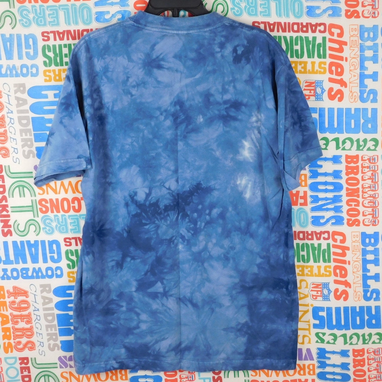 1999 The Mountain Tie Dye Wolf Waterfall Graphic T Shirt - Size L