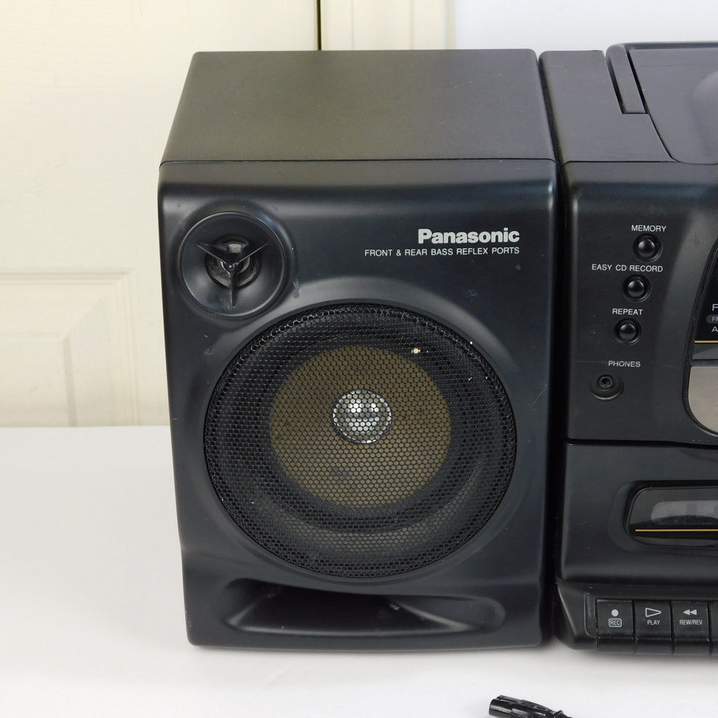 Panasonic RX-DS545 Boombox CD Cassette AM/FM Stereo XBS Fully Tested 1995