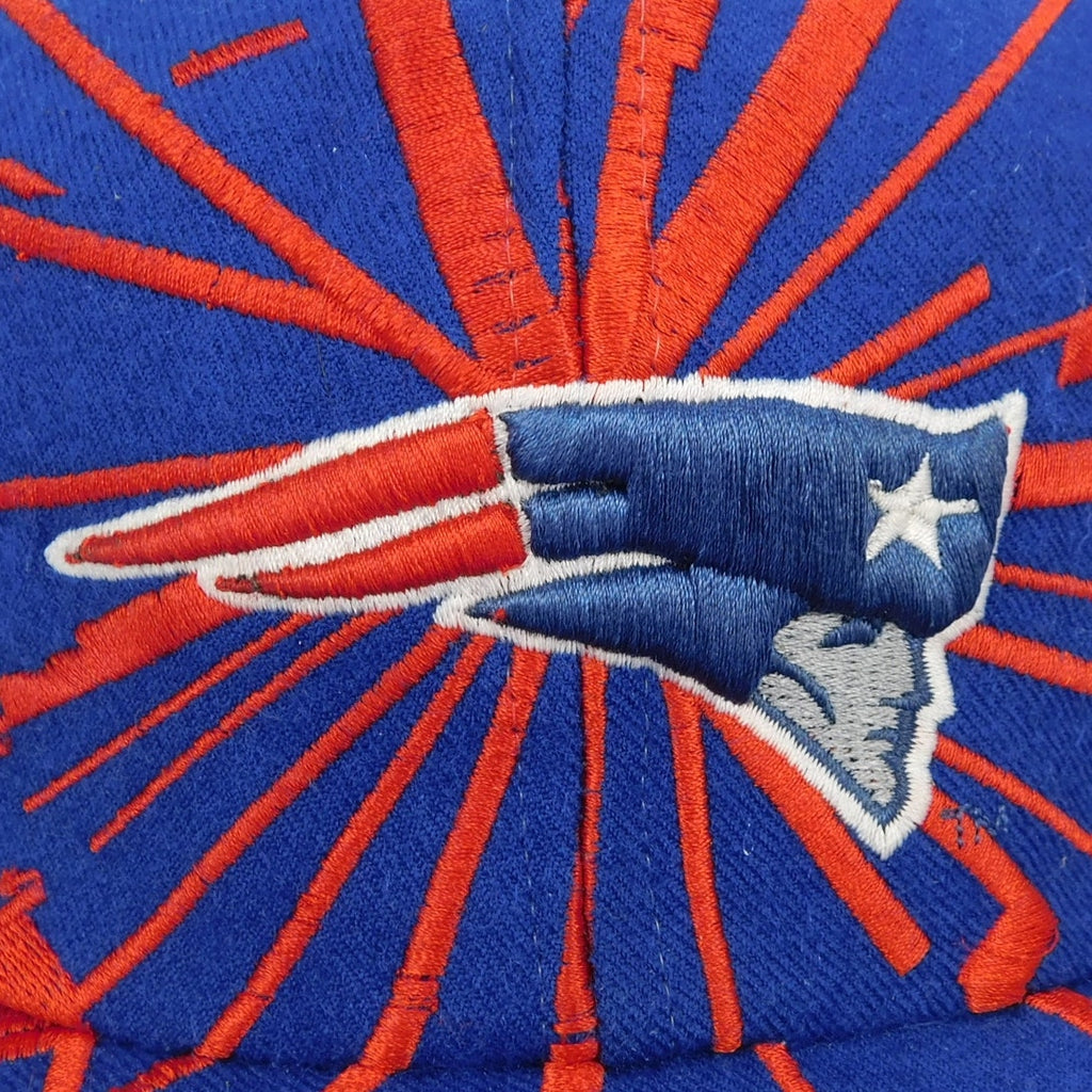 90s New England Patriots Starter Collision Hat - Adjustable (Washed & Reshaped)