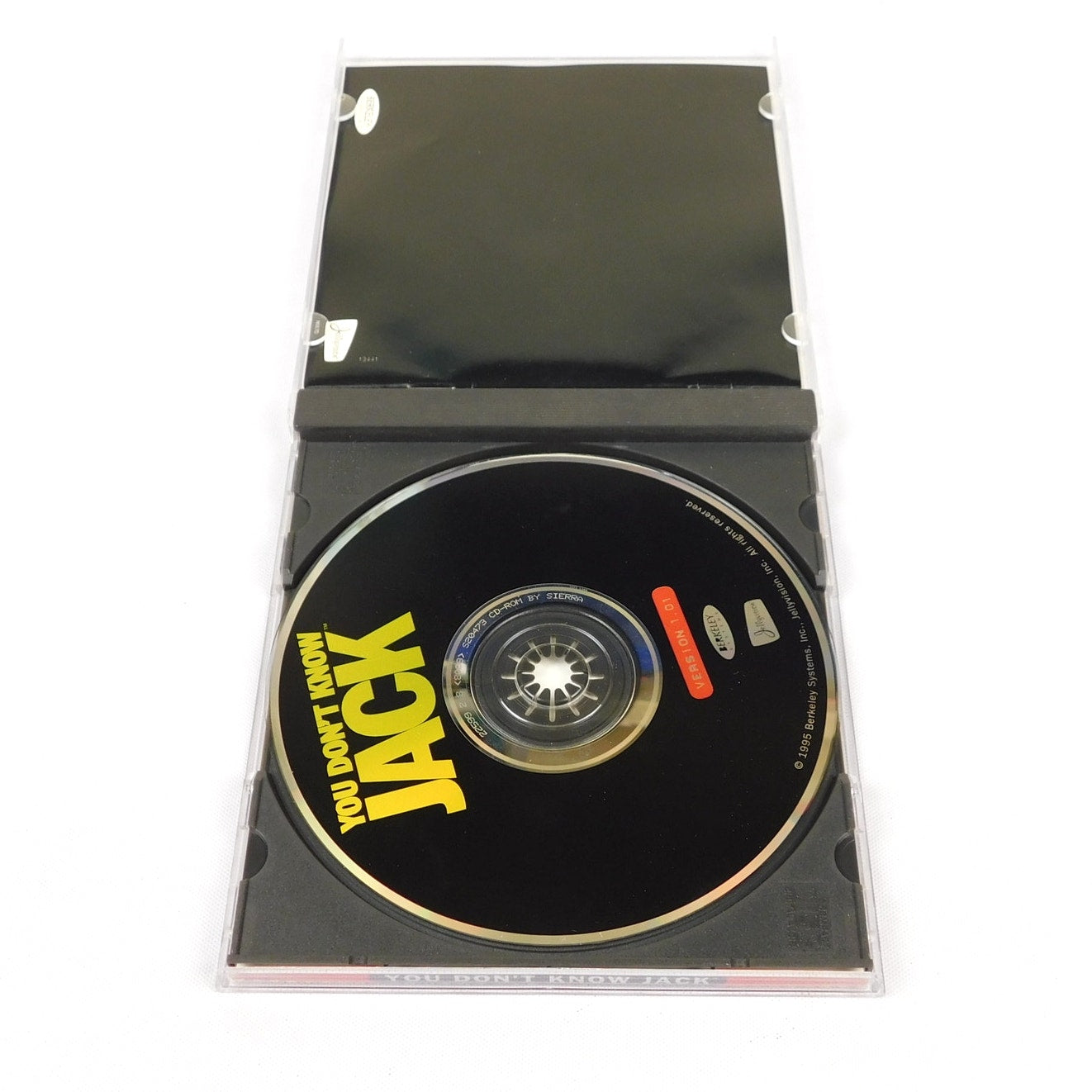 You Don't Know Jack PC CD ROM Game Version 1.01 Tested 1995 Complete Jewel Case
