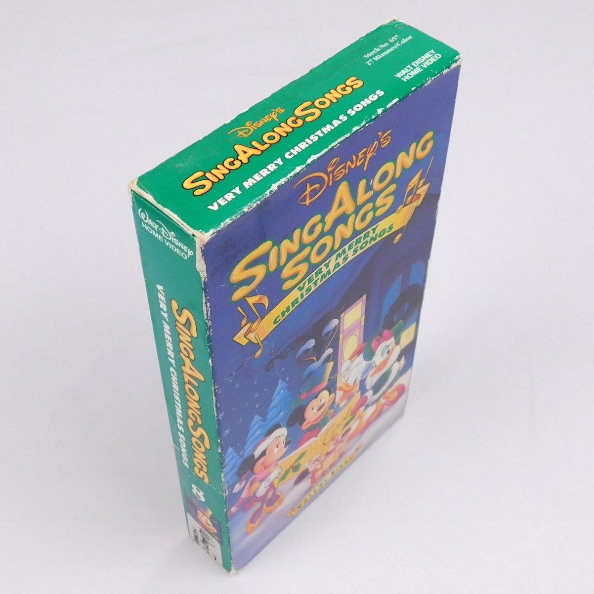 Disney Sing Along Songs Very Merry Christmas Volume 8 Tested 1997
