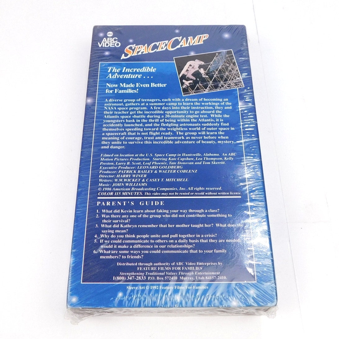 SpaceCamp VHS 1992 ABC Video Feature Films for Families Factory Sealed