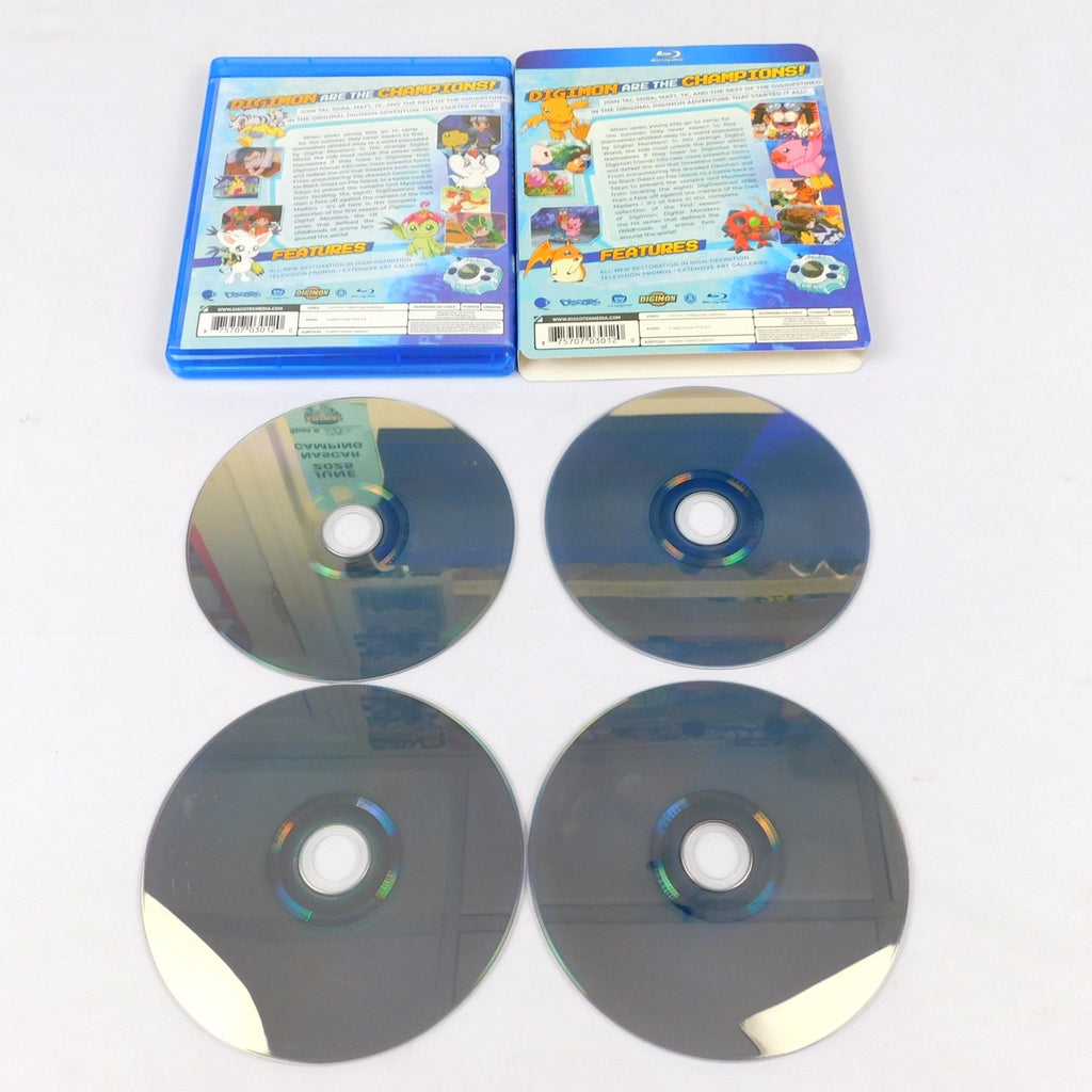 Digimon Digital Monsters Season 1 Blu Ray English Language 54 Episodes Tested