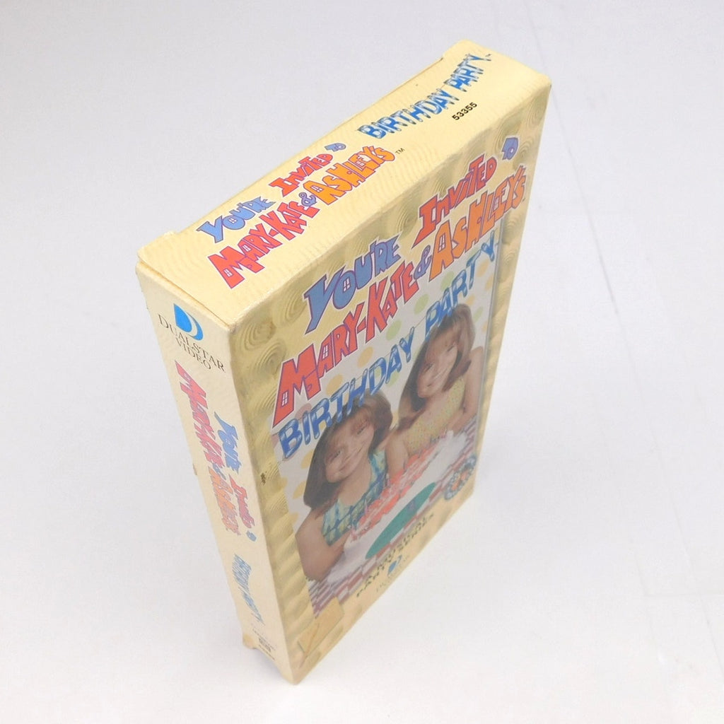 Mary Kate And Ashley Birthday VHS Tested 1997 DualStar KidVision Six Flags