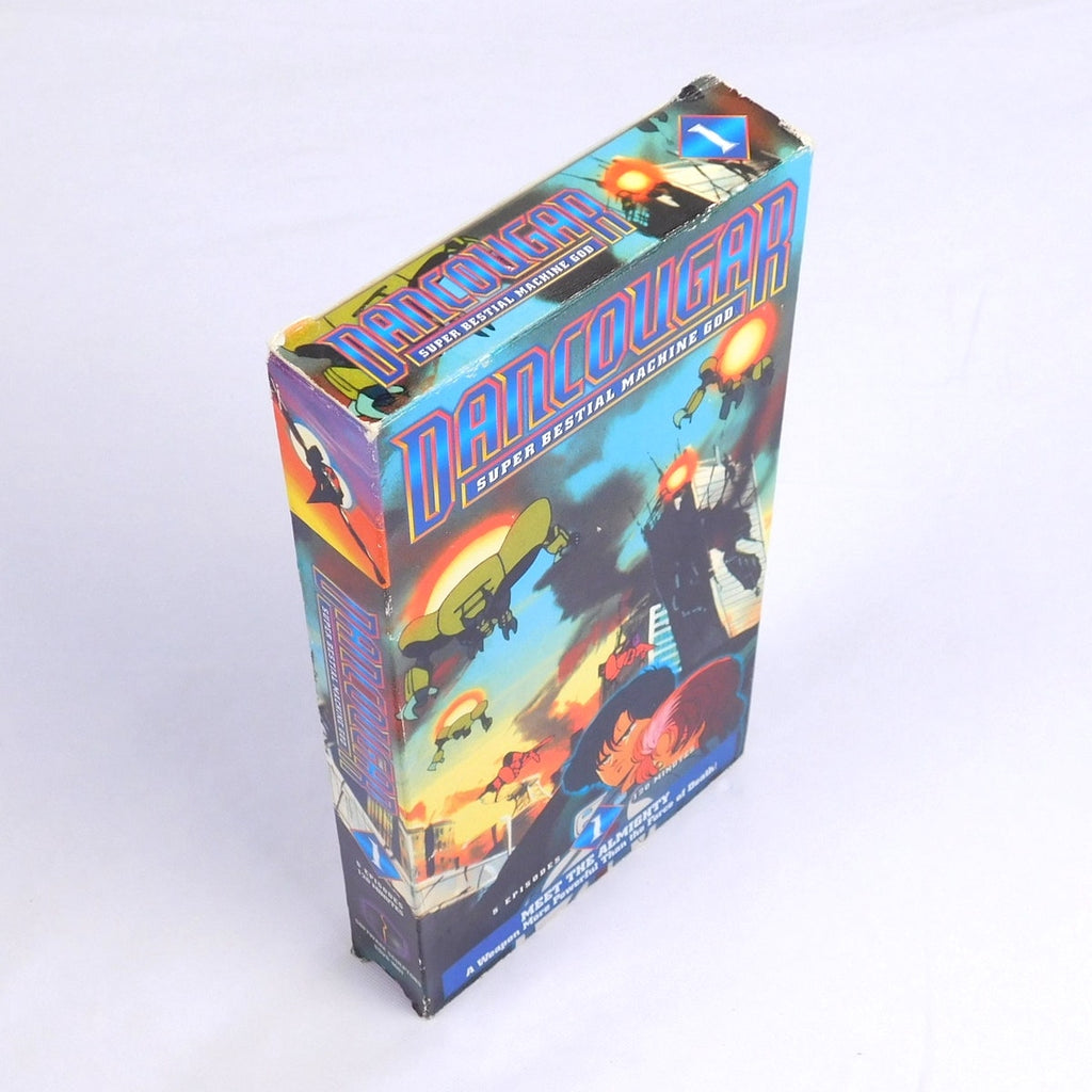 Dancougar Volume 1 VHS Anime Promo Tape Tested 1996 Dancouga English Subtitles