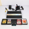 Atari 2600 Junior Rainbow Console Bundle w/ Cables Games & Controller Tested