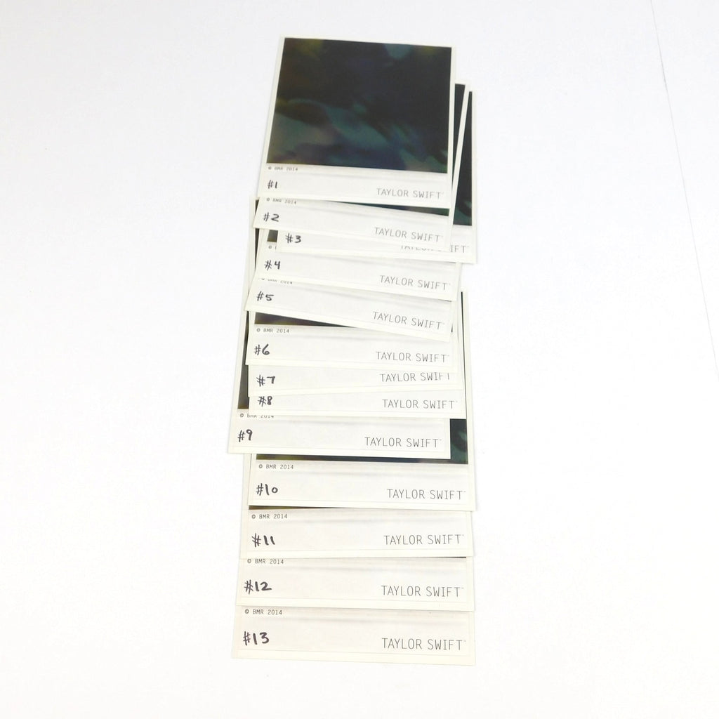 Taylor Swift 1989 CD Tested 2014 Big Machine Records Polaroids 1-13 Complete