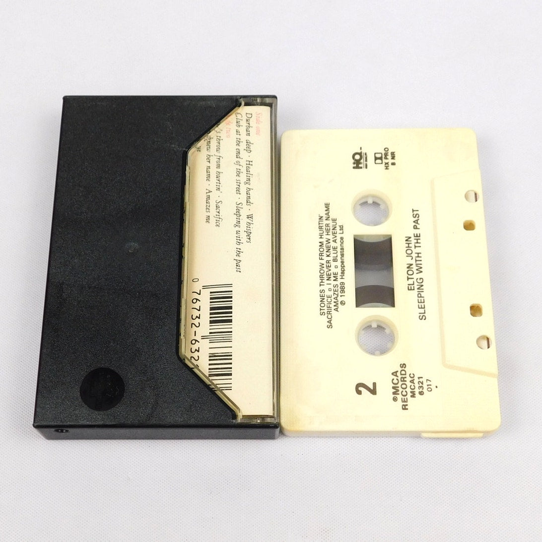 Elton John Sleeping With The Past Cassette Tested 1989 MCA Records MCAC-6321