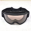 Giro Verge Ski Snowboard Goggles Black Frame Brown Amber Lens Vented Adjustable