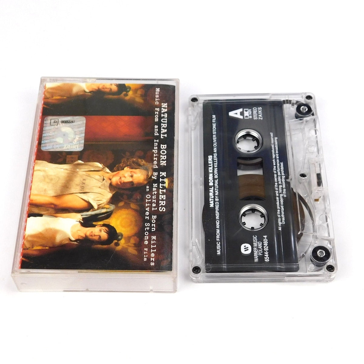 Natural Born Killers Movie Soundtrack Cassette Tested 1994 Warner Music Poland